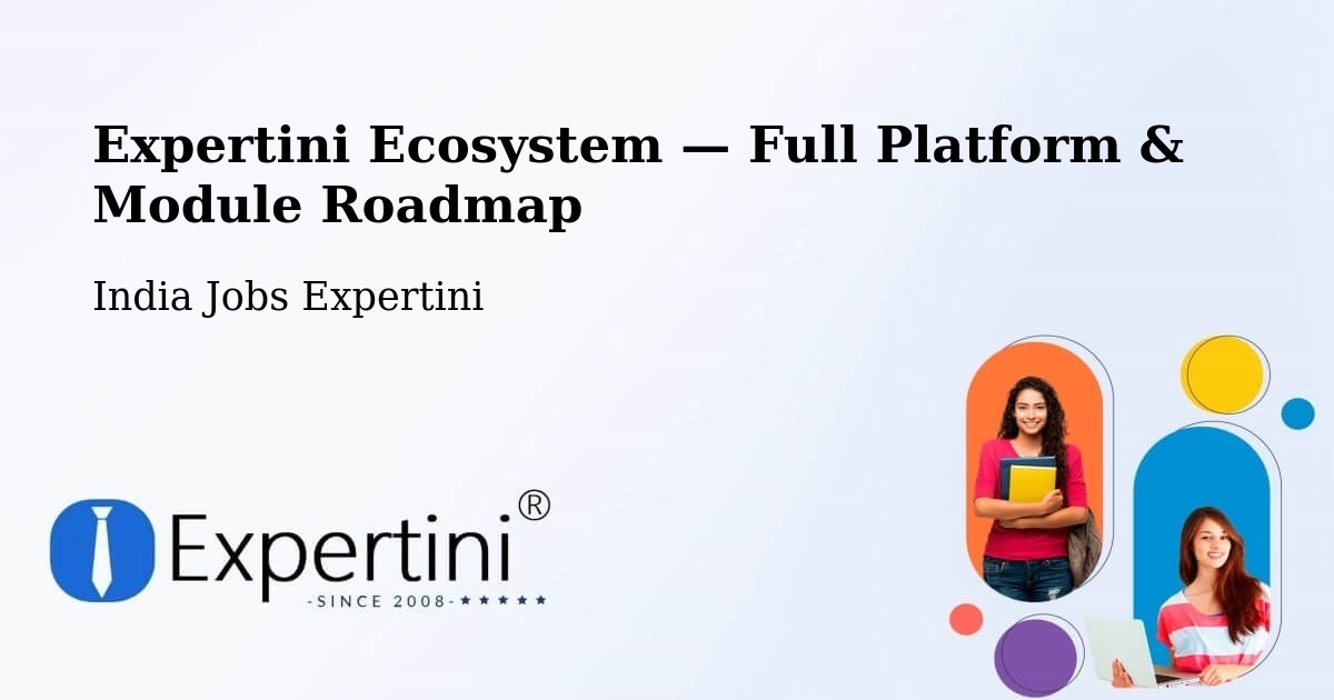 Expertini Ecosystem — Full Platform & Module Roadmap – Belda